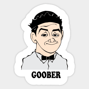 ANDY GRIFFITH SHOW FAN ART - GOOBER Sticker